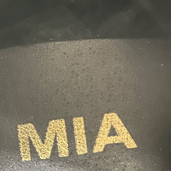 MIA Miki Snake Print Combat Boots Womens 6 Lace Up Faux Leather Lug Sole Grunge - Picture 10 of 12